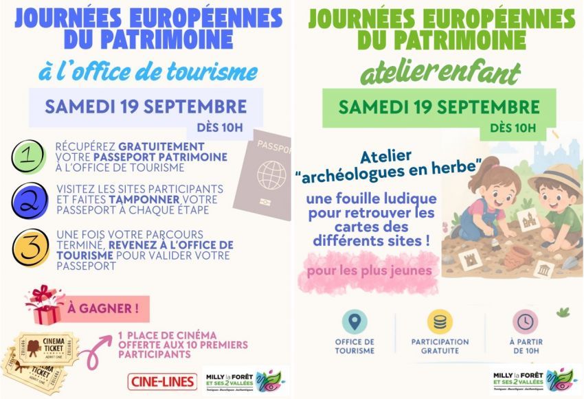 Journ&eacute;e europ&eacute;enne du patrimoine 19 septembre 2026